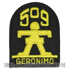 第509歩兵連隊（509th Infantry Regiment）[カラー/メロウエッジ/パッチ]の画像