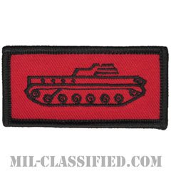 仮想敵部隊（対抗部隊）ドライバー章（ブラック）（Opposing Force (OPFOR), Driver Badge）[カラー/パッチ]の画像