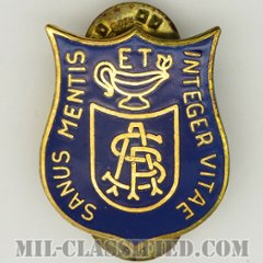 ノースウェスタン大学予備役将校訓練課程（University of Northwestern St Paul ROTC）[カラー/クレスト（Crest・DUI・DI）バッジ/1950s/中古1点物]の画像