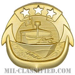 Small Craft Officer in Charge[カラー/艶消し仕上げ/バッジ]の画像