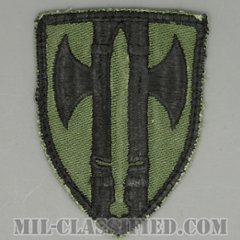 第18憲兵旅団（18th Military Police Brigade）[サブデュード/カットエッジ/パッチ/中古1点物]の画像
