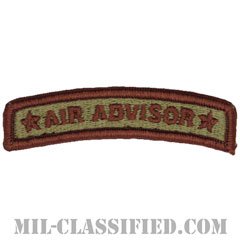 アドバンスド エア アドバイザータブ（上級空軍軍事顧問) （Advanced Air Advisor Tab）[OCP/メロウエッジ/ベルクロ付パッチ]の画像