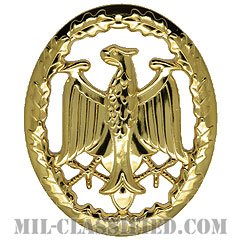 ドイツ連邦共和国軍 軍事能力章/軍事熟練章 (ゴールド)（German Armed Forces Badge for Military Proficiency, Gold）[カラー/バッジ]の画像