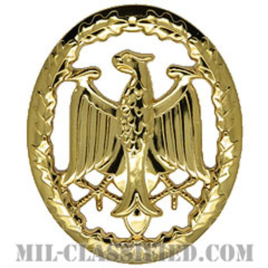 ドイツ連邦共和国軍 軍事能力章/軍事熟練章 (ゴールド)（German Armed Forces Badge for Military Proficiency, Gold）[カラー/バッジ]画像