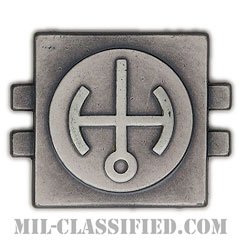 原子炉運転員章 (ベーシック)（Nuclear Reactor Operator Badge, Basic）[カラー/1965-1990/燻し銀/バッジ]の画像
