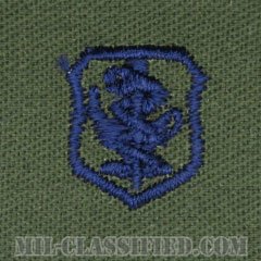 看護章 (ベーシック)（Nurse Corps Badge）[サブデュード/ブルー刺繍/パッチ]の画像