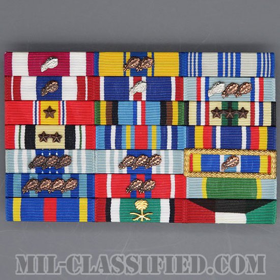 アメリカ空軍リボン（略綬・略章・Ribbon）セット[バッジ/中古1点物]画像