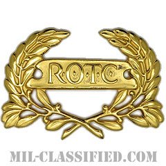 アメリカ陸軍予備役将校訓練課程制帽用帽章（ROTC (Reserve Officers' Training Corps) Service Cap Device）[カラー/バッジ]の画像
