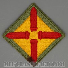 第4沿岸砲兵隊（4th Coast Artillery）[カラー/カットエッジ/パッチ/1点物]の画像