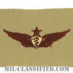 飛行医師章 (シニア)（Flight Surgeon, Senior）[デザート/パッチ]の画像