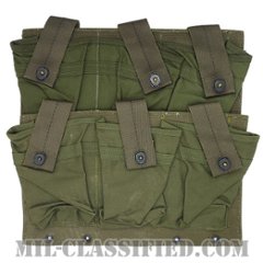 米軍 M1918A2 ブローニング オートマチック ライフル（BAR）用 マガジンベルトポーチ ナム戦ロット 左右ペア [1点物]画像