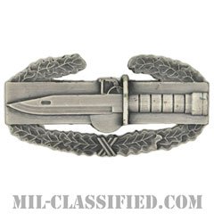 戦闘行動章（Combat Action Badge (CAB)）[カラー/燻し銀/バッジ]の画像