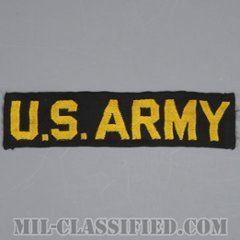 U.S.ARMY[カラー/機械織り/ネームテープ/パッチ/中古1点物]の画像