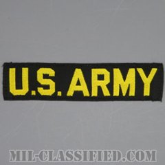 U.S.ARMY[カラー/機械織り/ネームテープ/パッチ/中古1点物]の画像