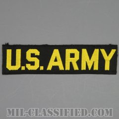 U.S.ARMY[カラー/機械織り/ネームテープ/パッチ/中古1点物]の画像