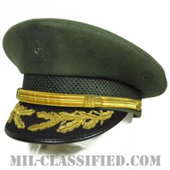 陸軍将校（佐官）用制帽（Service Cap, Field Grade Officer）7 1/4（58cm）[グリーンユニフォーム用制帽/中古1点物]の画像