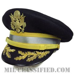 陸軍将校（佐官歩兵科）用制帽（Dress Cap, Field Grade Officer）7 1/8（57cm）[ブルードレスユニフォーム用制帽/帽章付/1960s/中古1点物]の画像