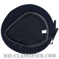 ダークブルーベレー（Dark Blue Wool Beret）[空気穴(アイレット)付/レプリカ]の画像