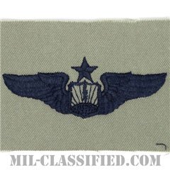 遠隔操縦航空機縦士章 (シニア・パイロット)（Remotely Piloted Aircraft Pilot Badge, Senior）[ABU/パッチ]の画像