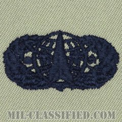 宇宙ミサイル章 (ベーシック)（Space and Missile Badge, Basic）[ABU/パッチ]の画像