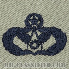 土木技師（建設）章 (マスター)（Civil Engineer Badge, Master）[ABU/パッチ]の画像