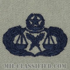 弁護士補助章 (パラリーガル・マスター)（Paralegal Badge, Master）[ABU/パッチ]の画像