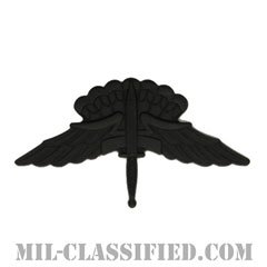 自由降下章 (ベーシック) （Military Freefall Parachutist Badge, HALO, Basic）[サブデュード（ブラックメタル）/バッジ]の画像