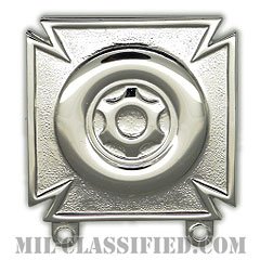 運転・整備技術章 (ドライバー・メカニック)（Driver and Mechanic Badge）[カラー/鏡面仕上げ/バッジ]の画像