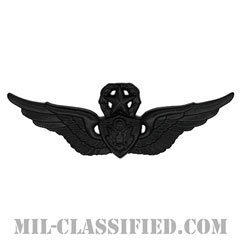 航空機搭乗員章 (マスター・エアクルー)（Army Aviation Badge (Aircrew), Master）[サブデュード（ブラックメタル）/バッジ]の画像