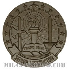 指導者章 (シニア・インストラクター)（Instructor Badge, Senior）[サブデュード（ブラックメタル）/バッジ]の画像