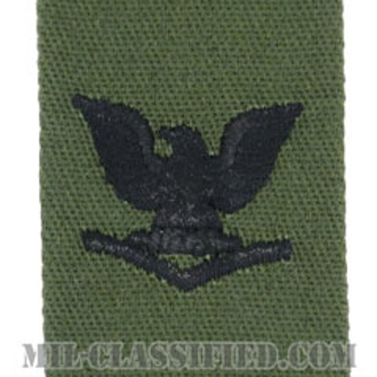 三等兵曹（Petty Officer Third Class）[サブデュード/海軍階級章/生地テープパッチ/ペア（2枚1組）]画像