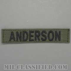 ANDERSON [サブデュード/ネームテープ/ベルクロ付パッチ]の画像