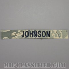 JOHNSON [ABU/ブルー刺繍/空軍ネームテープ/生地テープパッチ]の画像