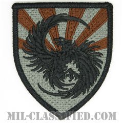 第111軍事情報旅団（111th Military Intelligence Brigade）[UCP（ACU）/メロウエッジ/ベルクロ付パッチ]の画像