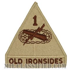 第1機甲師団（1st Armored Division）[デザート/メロウエッジ/パッチ]の画像