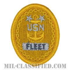 Fleet Master Chief Petty Officer [カバーオール用/メロウエッジ/パッチ]の画像