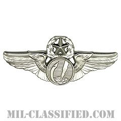 遠隔操縦航空機センサーオペレーター章 (マスター)（Remotely Piloted Aircraft Sensor Operator Badge, Master）[カラー/鏡面仕上げ/バッジ]の画像