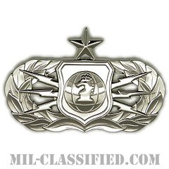 情報作戦章 (シニア)（Information Operations Badge, Senior）[カラー/鏡面仕上げ/バッジ]の画像