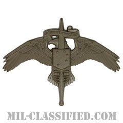 アメリカ海兵隊特殊作戦コマンド章（MARSOC）[サブデュード（ブラックメタル）/バッジ]の画像