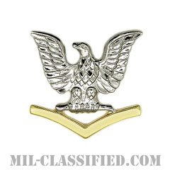 三等兵曹（ゴールド）（Petty Officer Third Class, Good conduct）[カラー/キャップ用階級章/バッジ]の画像