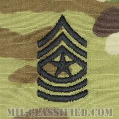 上級曹長（Sergeant Major (SGM)）[OCP（7C）/階級章/チェスト用縫い付けパッチ]の画像