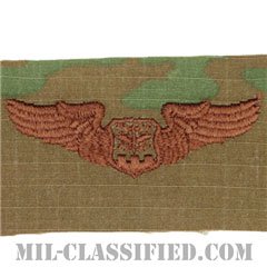 航空士章 (ナビゲーター・ベーシック)（Navigator/Observer Badge, Basic）[OCP/ブラウン刺繍/パッチ]の画像