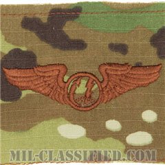 遠隔操縦航空機センサーオペレーター章 (ベーシック)（Remotely Piloted Aircraft Sensor Operator Badge, Basic）[OCP/ブラウン刺繍/パッチ]の画像
