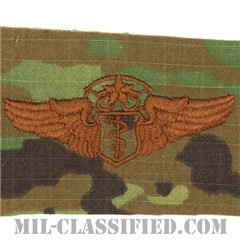飛行医師章 (チーフ)（Flight Surgeon, Chief）[OCP/ブラウン刺繍/パッチ]の画像