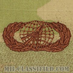 調達・財務管理章 (ベーシック)（Acquisition and Financial Management Badge, Basic）[OCP/ブラウン刺繍/パッチ]の画像