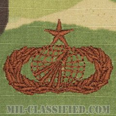 調達・財務管理章 (シニア)（Acquisition and Financial Management Badge, Senior）[OCP/ブラウン刺繍/パッチ]の画像