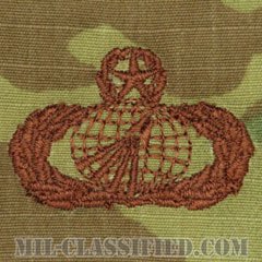 調達・財務管理章 (マスター)（Acquisition and Financial Management Badge, Master）[OCP/ブラウン刺繍/パッチ]の画像
