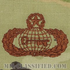情報章 (マスター)（Intelligence Badge, Master）[OCP/ブラウン刺繍/パッチ]の画像