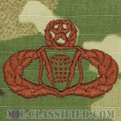指揮統制章 (マスター)（Command and Control Badge, Master）[OCP/ブラウン刺繍/パッチ]の画像