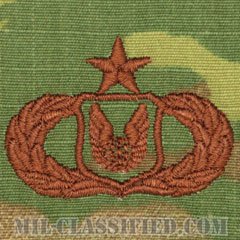 作戦支援章 (シニア)（Operations Support Badge, Senior）[OCP/ブラウン刺繍/パッチ]の画像